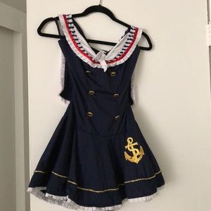 NWT Nautical Doll Deluxe Costume